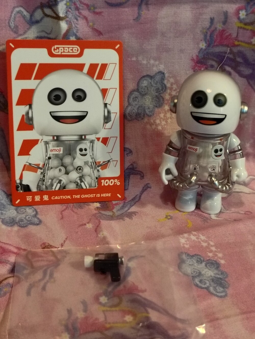Space Molly Emoji Mega 100%, Caution The Ghost Is Here